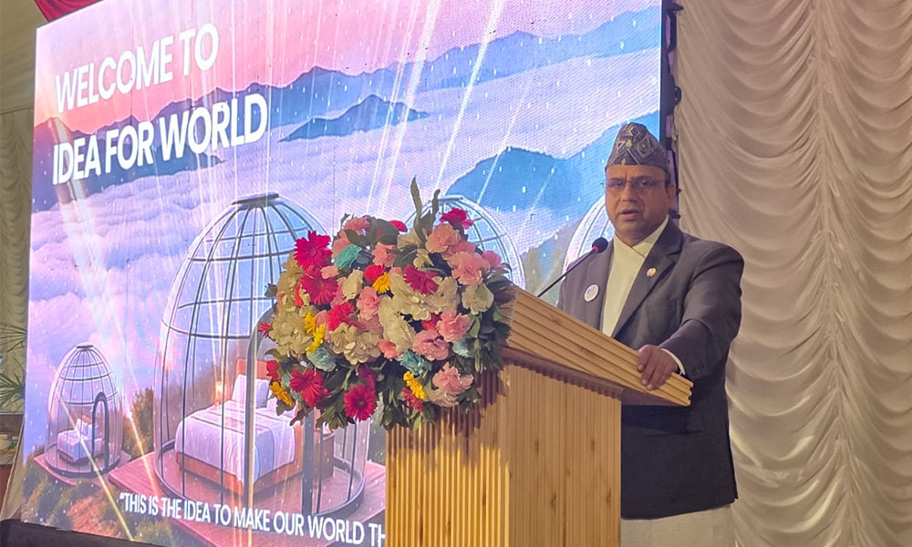 नेपालजस्तो पर्यटकीय गन्तव्यका लागि डोम हाउस निकै प्रभावकारी हुन्छ : मन्त्री पाण्डे